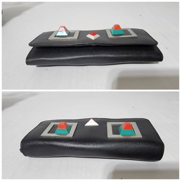 Authentic FENDI Hypnoteyes Tube Wallet Black - Picture 10 of 15